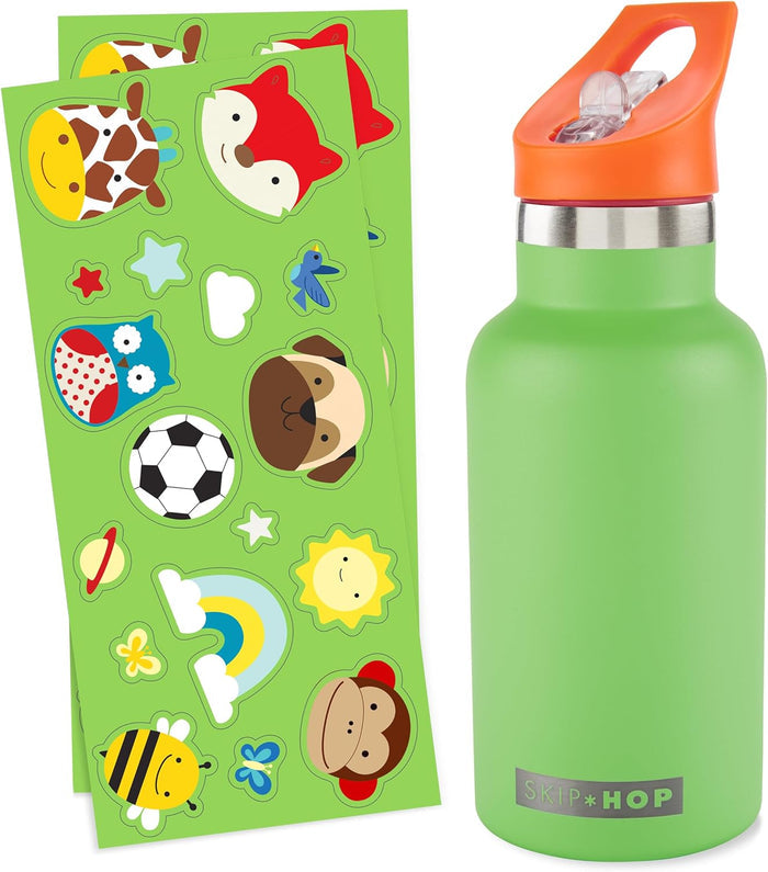 Skip Hop Spark Style Stainless Steel Canteen Bottle (350ml)