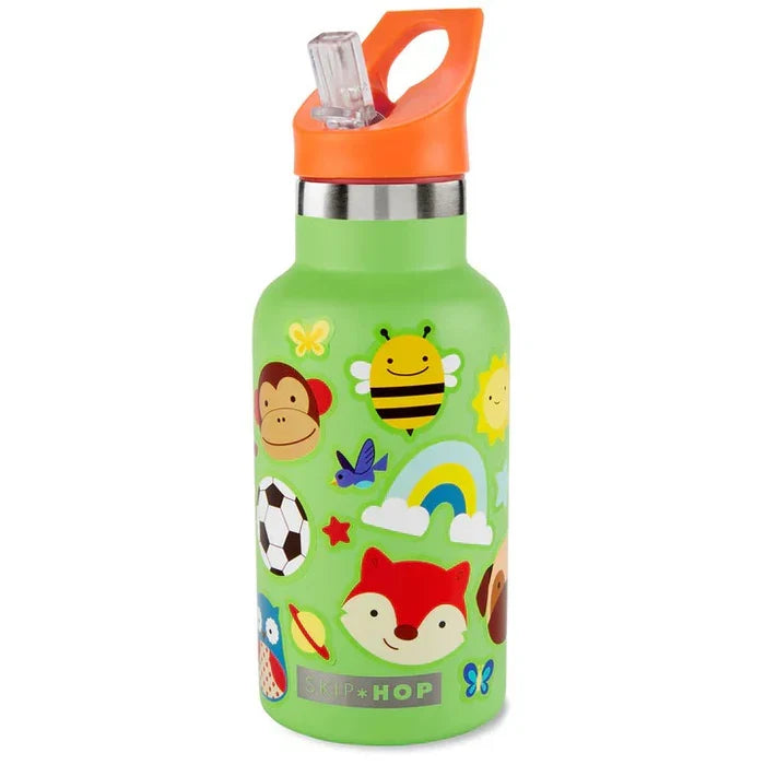 Skip Hop Spark Style Stainless Steel Canteen Bottle (350ml)
