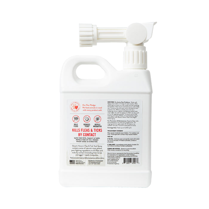 Skout's Honor Flea + Tick Yard Spray For Dogs