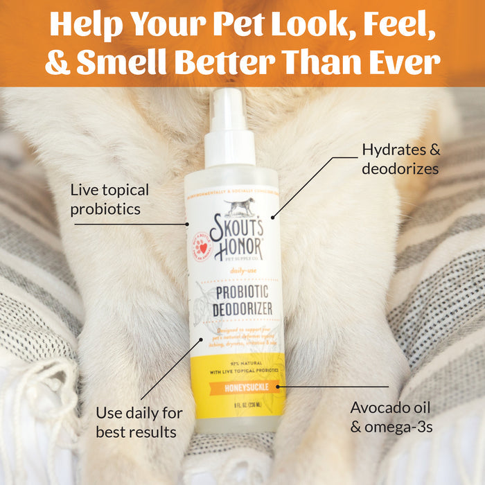Skouts Honor Probiotic Deodorizer Honeysuckle