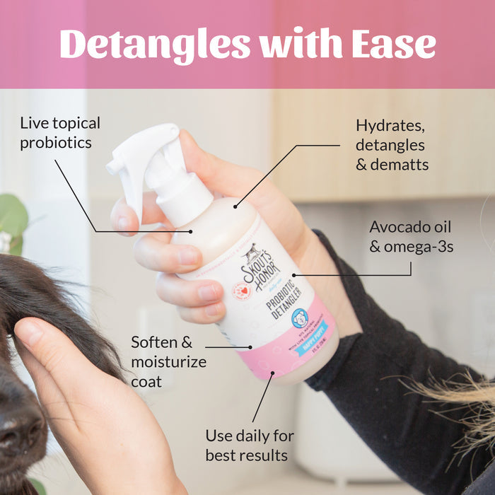 Skouts Honor Probiotic Detangler Happy Puppy