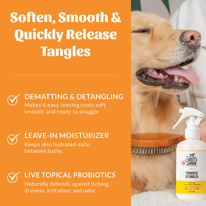 Skouts Honor Probiotic Detangler Honeysuckle