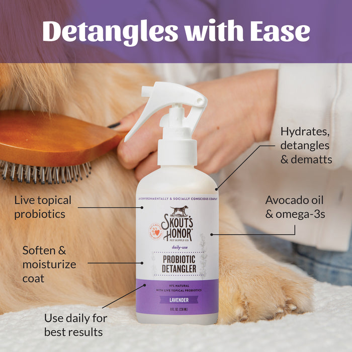Skouts Honor Probiotic Detangler Lavender