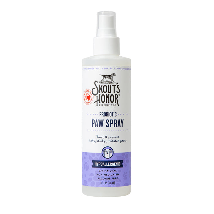 Skout's Honor Probiotic Paw Spray For Dogs and Cats