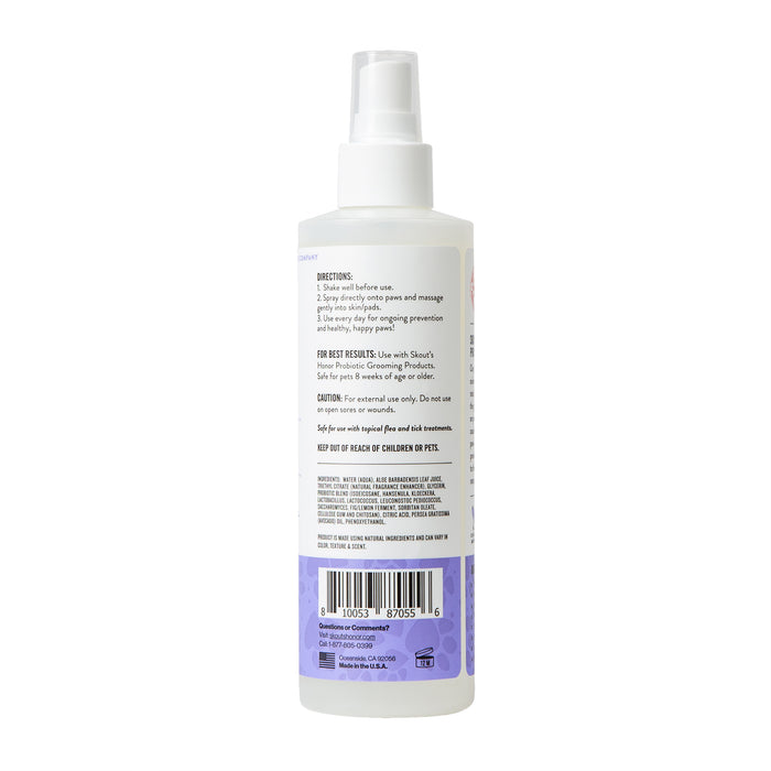 Skout's Honor Probiotic Paw Spray For Dogs and Cats