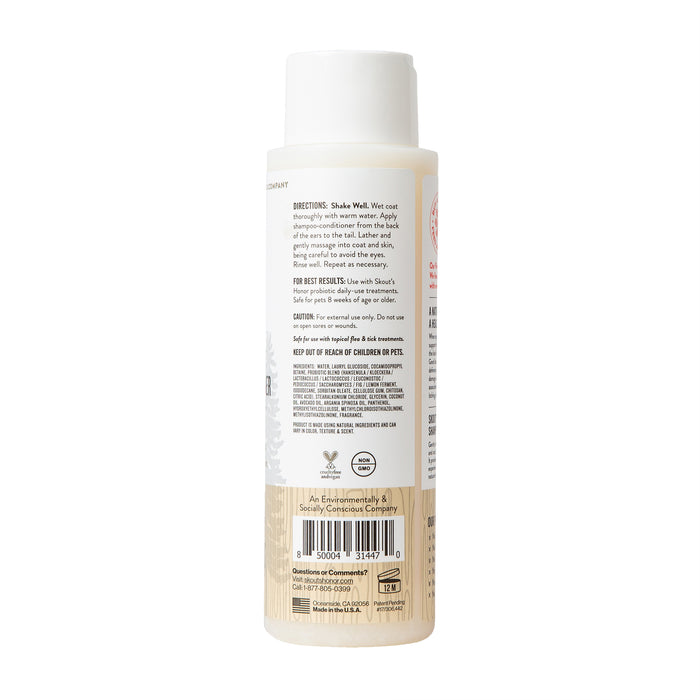 Skouts Honor Probiotic Shampoo Plus Conditioner Dog of the Woods
