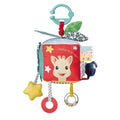 Sophie La Girafe Sensory Cube Hanging Toy Multitextured Fresh Touch Multicolour