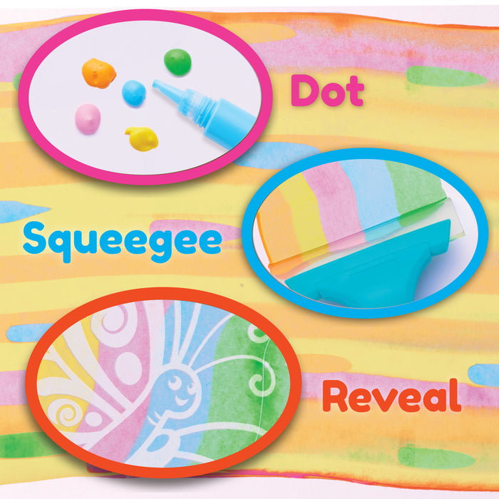 Squeegeez Magic Reveal Art Butterfly - #6414000