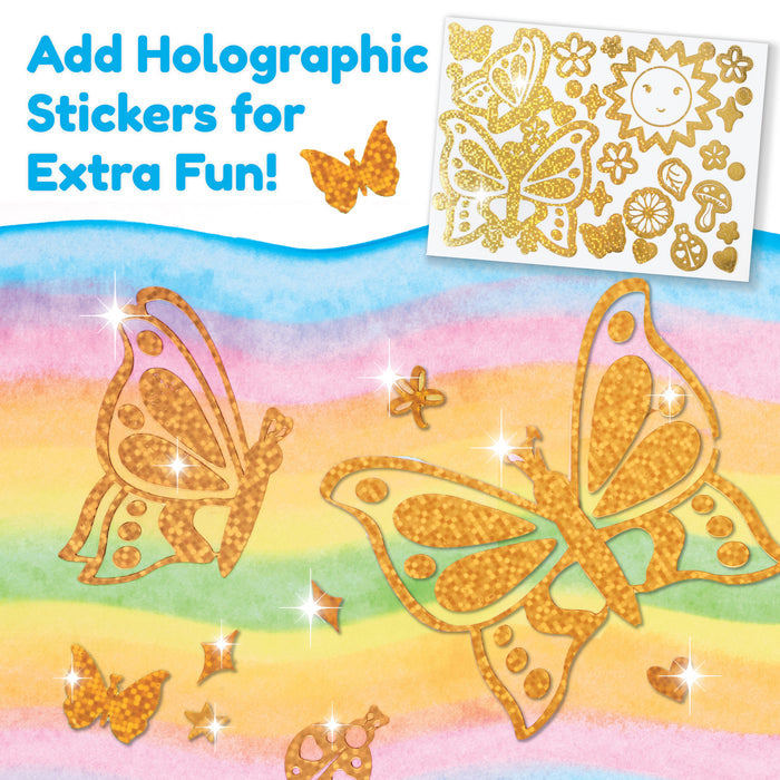 Squeegeez Magic Reveal Art Butterfly - #6414000