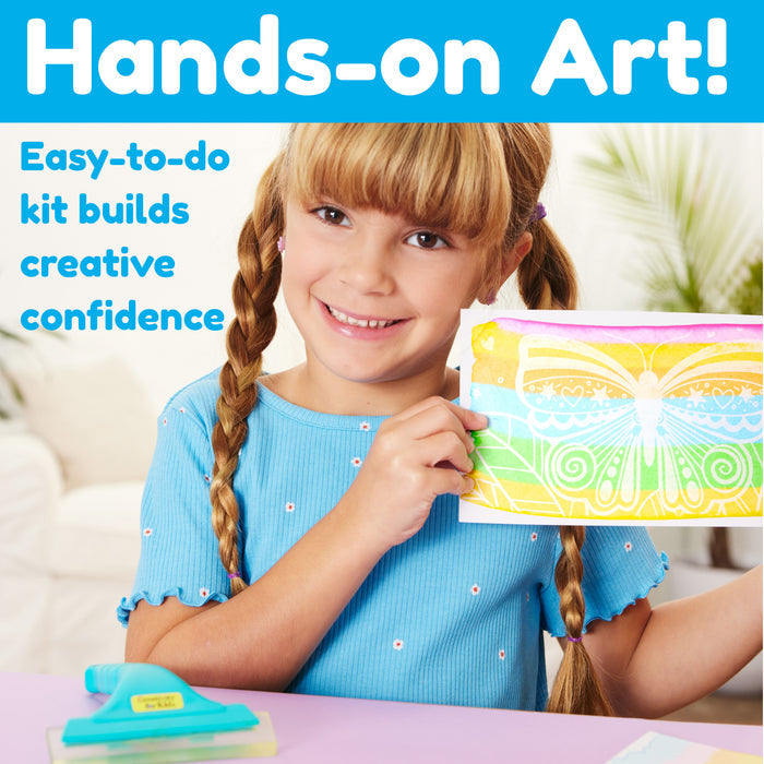 Squeegeez Magic Reveal Art Butterfly - #6414000