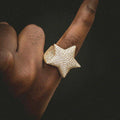 Star Ring in Yellow Gold - The GLD Shop