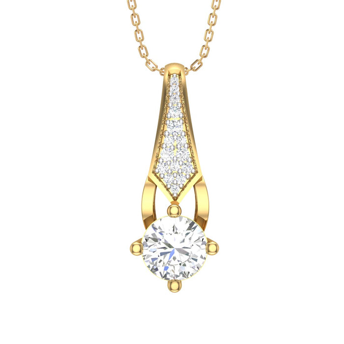 Sterling Silver Aarvi Pendant