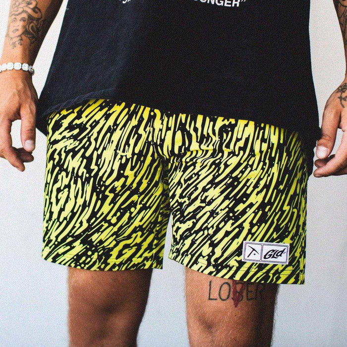 Summer Board Shorts in Yellow - The GLD Shop