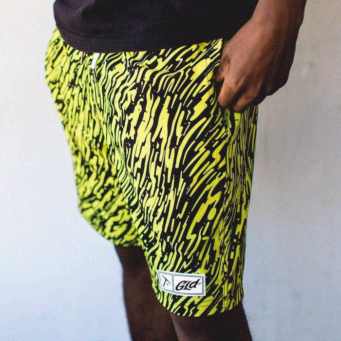 Summer Board Shorts in Yellow - The GLD Shop