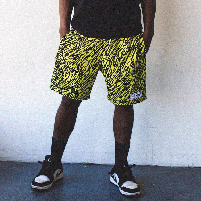 Summer Board Shorts in Yellow - The GLD Shop