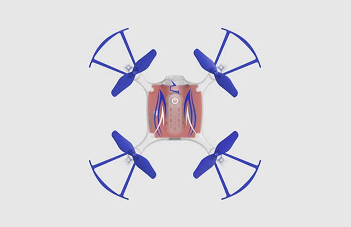 Syma 4-Channel Auto Hover RC Stunt Night Hawk Mini Drone