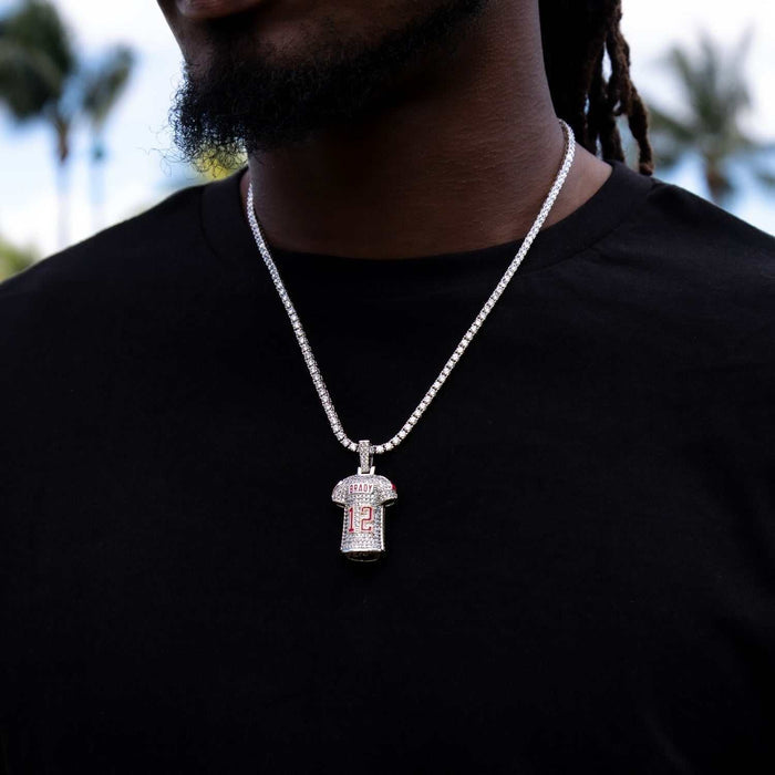Tampa Bay Buccaneers Tom Brady Jersey Pendant