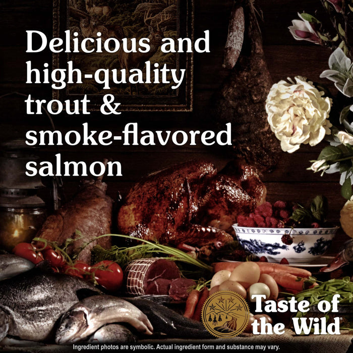 Taste of the Wild Canyon River Feline Recipe with Trout & Smoke-Flavored Salmon Dry Cat Food