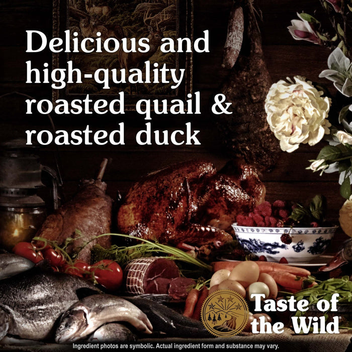 Taste of the Wild Lowland Creek Feline Recipe with Roasted Quail & Roasted Duck Dry Cat Food