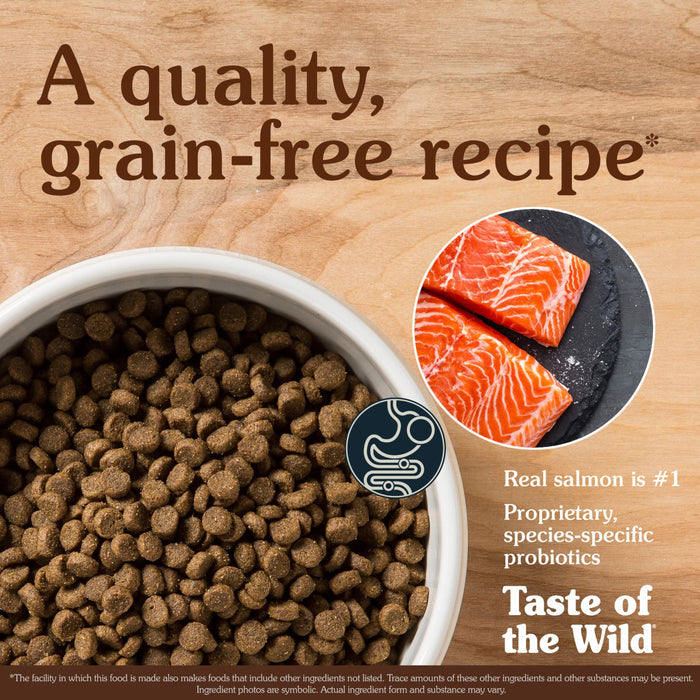 Taste of the Wild Pacific Stream Puppy Recipe with Smoke-Flavored Salmon Dry Dog Food