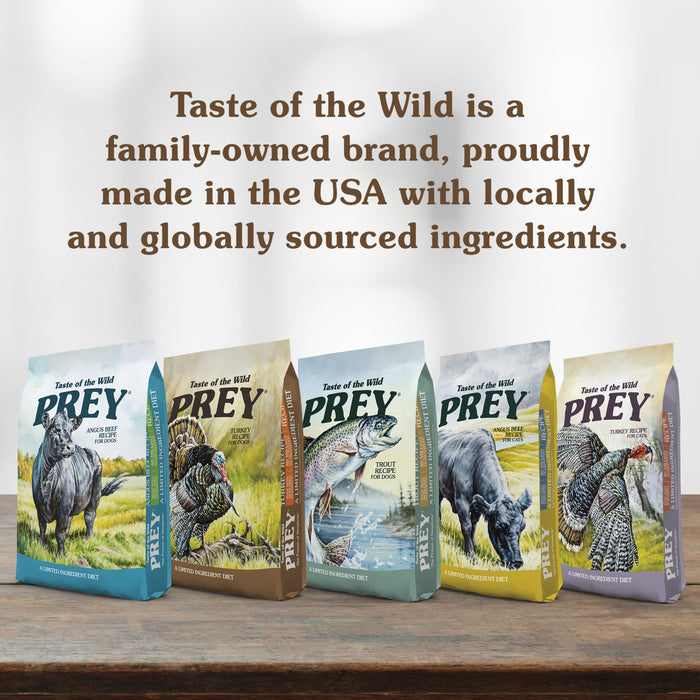 Taste of the Wild PREY Turkey Recipe Dry Dog Food