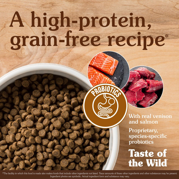 Taste of the Wild Rocky Mountain Feline Recipe with Roasted Venison & Smoke-Flavored Salmon Dry Cat Food