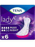 Tena Lady Maxi Night Pads For Moderate To Heavy Bladder Weakness