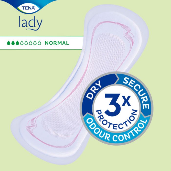 Tena, Lady Pads,Normal (12 Pcs)