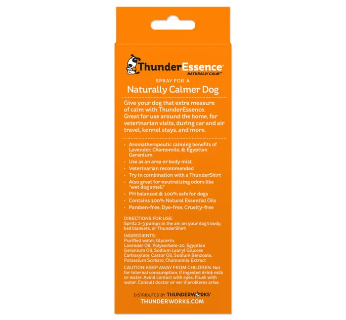 ThunderWorks ThunderEssence Calming Essential Oil Spray for Dogs