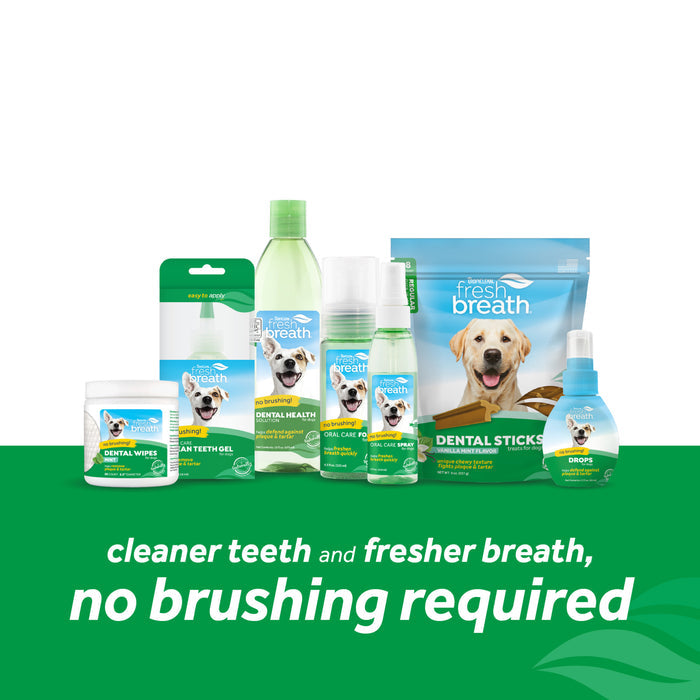 TropiClean Fresh Breath Mint Foam for Pets, 4.5oz