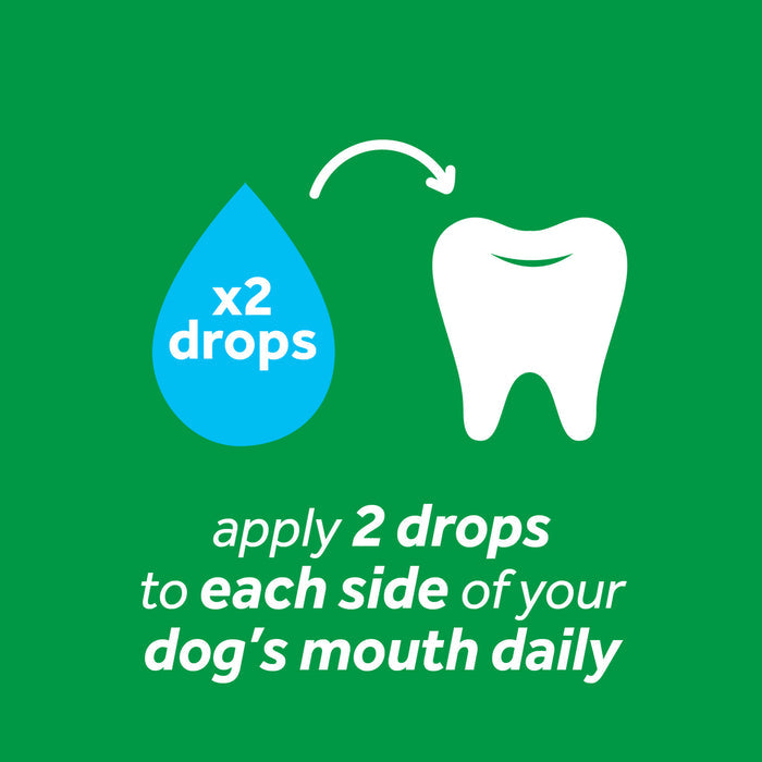 TropiClean Fresh Breath No Brushing Peanut Butter Flavor Clean Teeth Dental & Oral Care Gel for Dogs, 2oz