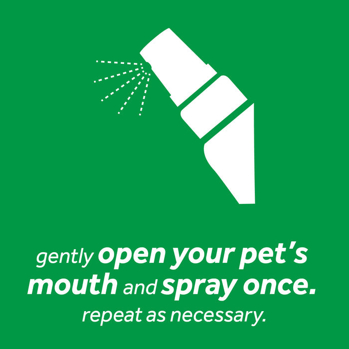 TropiClean Fresh Breath Oral Care Spray for Pets, 4oz