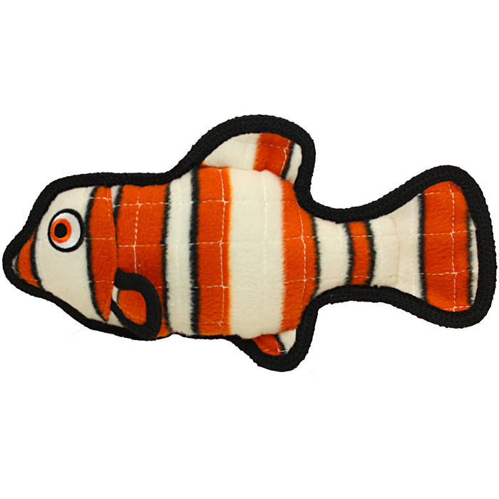 Tuffy Ocean Creature Fish Orange, Dog Toy