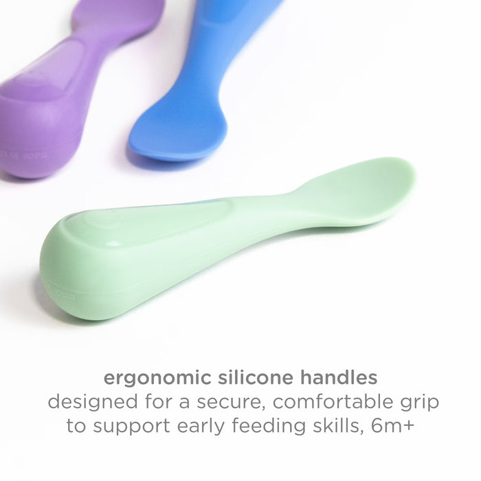 Ubbi Silicone Utensils - Pack of 3