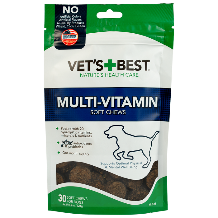 Vet's Best Multi-Vitamins Soft Chews 30ct