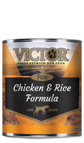 Victor Chicken & Rice Pate Canned Dog Food