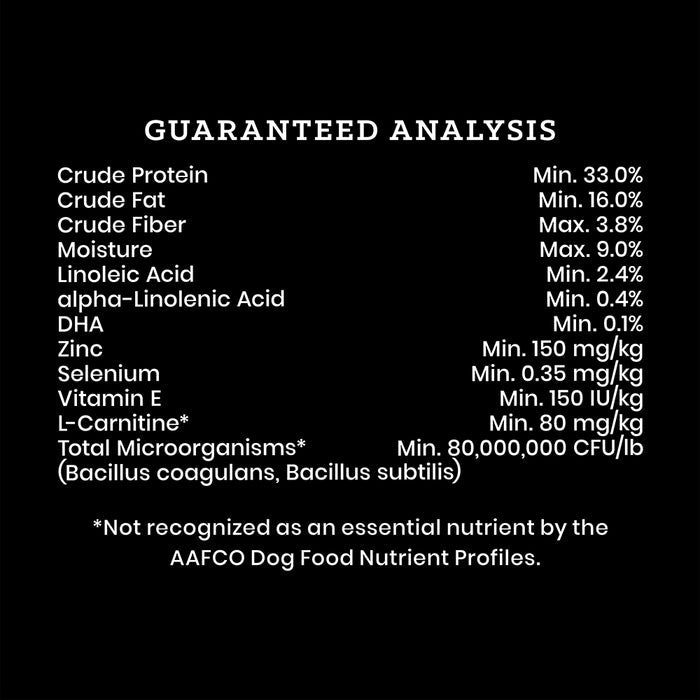Victor Grain Free Yukon River Dry Dog Food Guaranteed Analysis