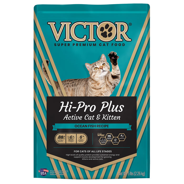 Victor Hi Pro Plus Active Cat & Kitten Dry Cat Food