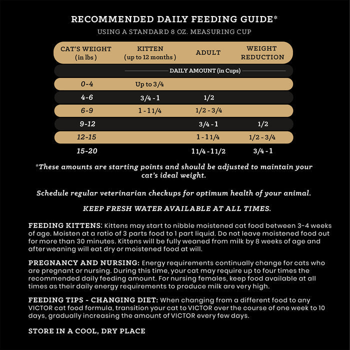 Victor Hi Pro Plus Active Cat & Kitten Dry Cat Food