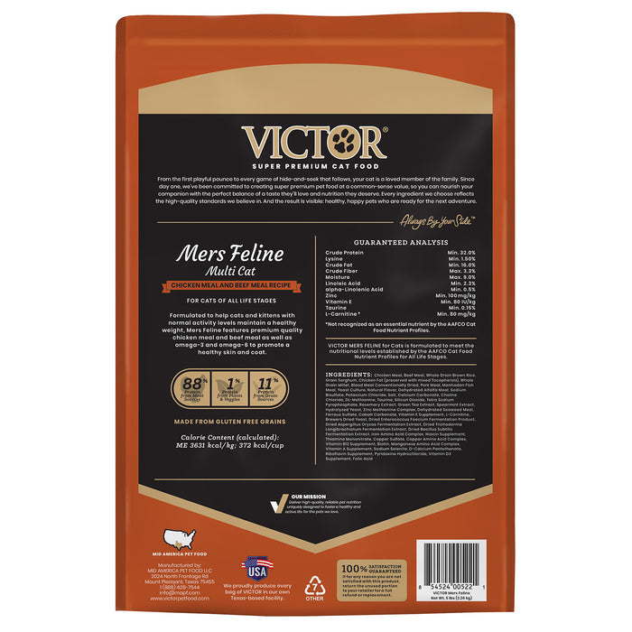 Victor Mers Classic Dry Cat Food