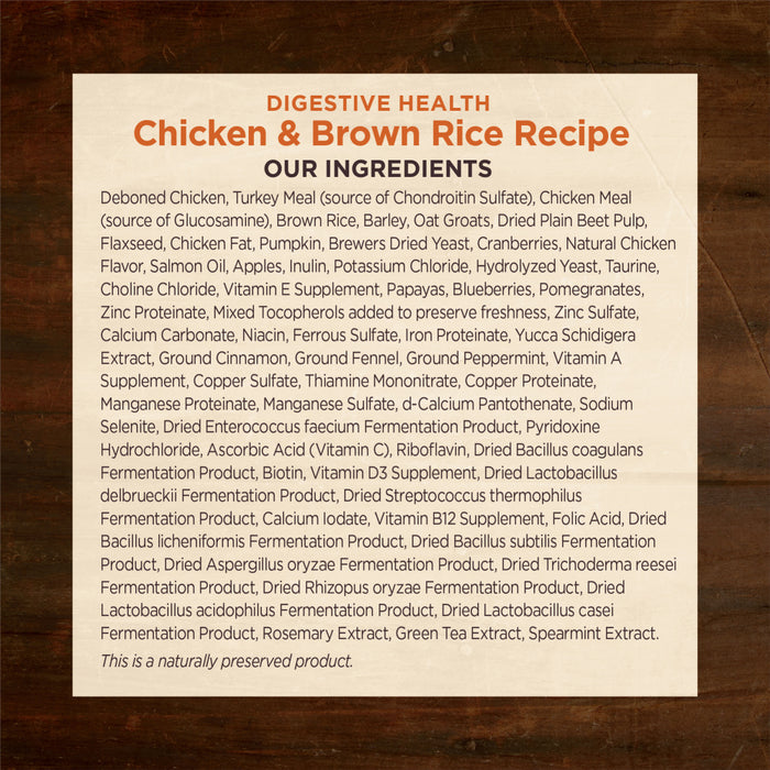 Wellness Core Digestive Health Chicken Recipe Dry Dog Food