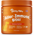 Zesty Paws Aller-Immune Bites for Seasonal Allergies Lamb Flavor Immune Function   Sensitive Skin & Gut Health for Dogs