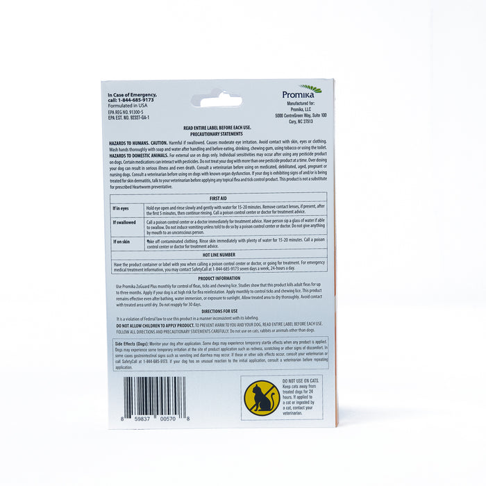 ZoGuard Plus for Dogs 5-22lbs 1 Pack