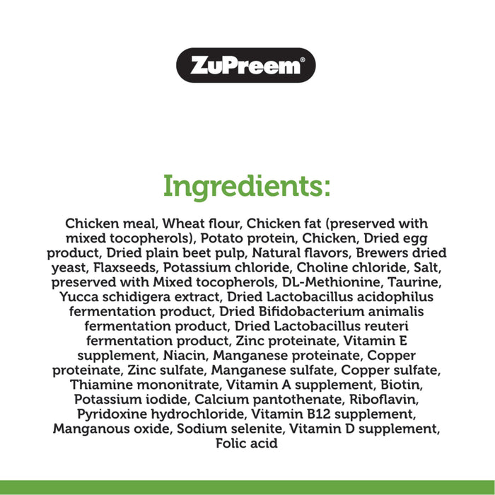 Zupreem Premium Ferret Diet Dry 4lb